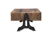 Recycled wood industrial style coffee table by Coaster additional picture 2