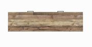 Rustic weathered pine 60 inch TV console by Coaster additional picture 2