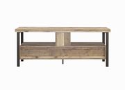 Rustic weathered pine 60 inch TV console by Coaster additional picture 3