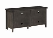 Transitional dark grey 48-inch tv console by Coaster additional picture 2