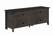 Transitional dark grey 60-inch TV console by Coaster additional picture 3