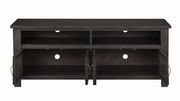 Transitional dark grey 60-inch TV console by Coaster additional picture 5