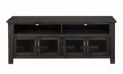 Transitional dark grey 60-inch TV console by Coaster additional picture 7