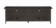 Transitional dark grey 72-inch TV console by Coaster additional picture 3