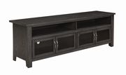 Transitional dark grey 72-inch TV console by Coaster additional picture 9