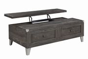 Rustic grey lift-top coffee table by Coaster additional picture 5
