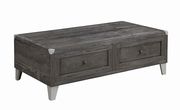 Rustic grey lift-top coffee table by Coaster additional picture 8