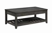 Lift top coffee table in gray wood grain by Coaster additional picture 3