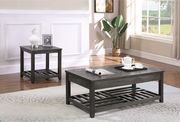 Lift top coffee table in gray wood grain by Coaster additional picture 7