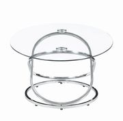 3 pc glass top coffee table / end tables set by Coaster additional picture 3