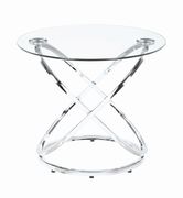 3 pc glass top coffee table / end tables set by Coaster additional picture 4