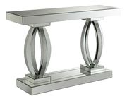 Contemporary silver mirrored coffee table by Coaster additional picture 8