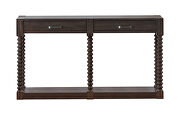 English dovetail drawer construction with full extension glides sofa table by Coaster additional picture 2