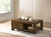 Solid wood coffee table by Coaster additional picture 4