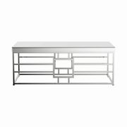 Mirrored / chromed contemporary coffee table by Coaster additional picture 4