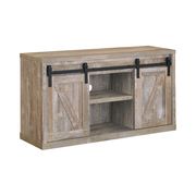 48-inch TV console in weathered oak driftwood by Coaster additional picture 2