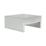 Glam coffee table in mirrored finish by Coaster additional picture 2