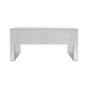 Glam coffee table in mirrored finish by Coaster additional picture 4