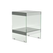 Square / mirrored glass side coffee table by Coaster additional picture 9