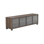 71 inch TV console in aged walnut by Coaster additional picture 11