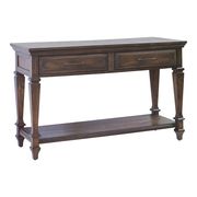 Weathered burnish brown coffee table w/ drawers by Coaster additional picture 2