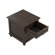 Weathered burnish brown coffee table w/ drawers by Coaster additional picture 5