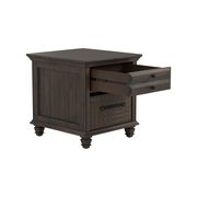 Weathered burnish brown coffee table w/ drawers by Coaster additional picture 7
