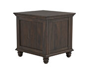Weathered burnish brown end table by Coaster additional picture 7