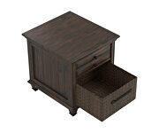 Weathered burnish brown end table by Coaster additional picture 8