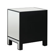 Coffee table mirrored drawers framed with a titanium black finish by Coaster additional picture 2