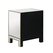 End table mirrored drawers framed with a soft champagne gold finish by Coaster additional picture 2