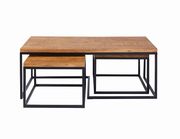Nesting industrial style coffee table set by Coaster additional picture 4