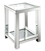 Clear glass top square design coffee table by Coaster additional picture 5
