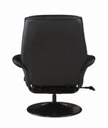 Black simple casual style recliner chair by Coaster additional picture 5