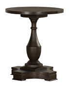 Coffee finish round top and pedestal base end table by Coaster additional picture 2