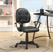 Contemporary black office chair by Coaster additional picture 2