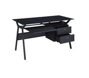 Casual black computer desk by Coaster additional picture 8