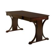 Transitional red brown writing desk by Coaster additional picture 3