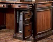 Traditional espresso executive desk by Coaster additional picture 2
