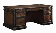 Traditional espresso executive desk by Coaster additional picture 4