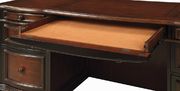 Traditional espresso executive desk by Coaster additional picture 5