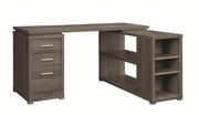 Yvette weathered grey executive desk by Coaster additional picture 2