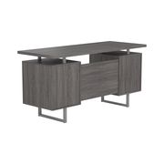 Office desk in weathered gray by Coaster additional picture 4