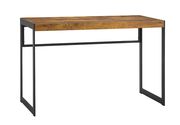 Estrella industrial antique nutmeg writing desk by Coaster additional picture 2