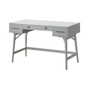 Transitional white writing desk by Coaster additional picture 2