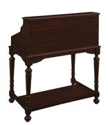 Warm brown secretary desk by Coaster additional picture 2
