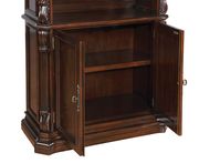 Tucker traditional rich brown executive desk additional photo 3 of 9