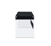 Contemporary glossy black writing desk by Coaster additional picture 5