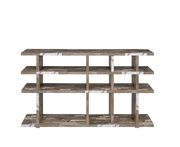 Rustic salvaged cabin low-profile bookcase by Coaster additional picture 5