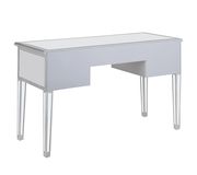 Hollywood glam antique silver writing desk by Coaster additional picture 2